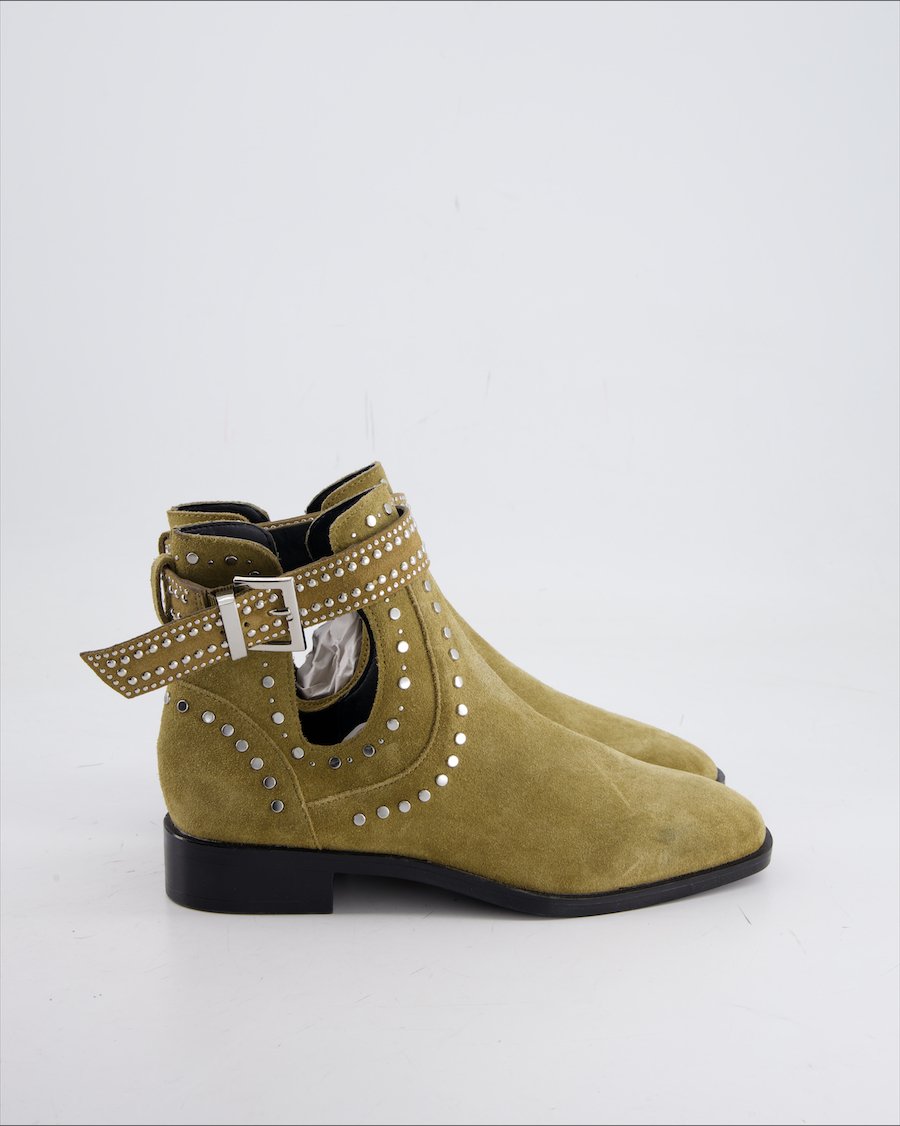 Zara Ankle Boot Suede Camel EU 36
