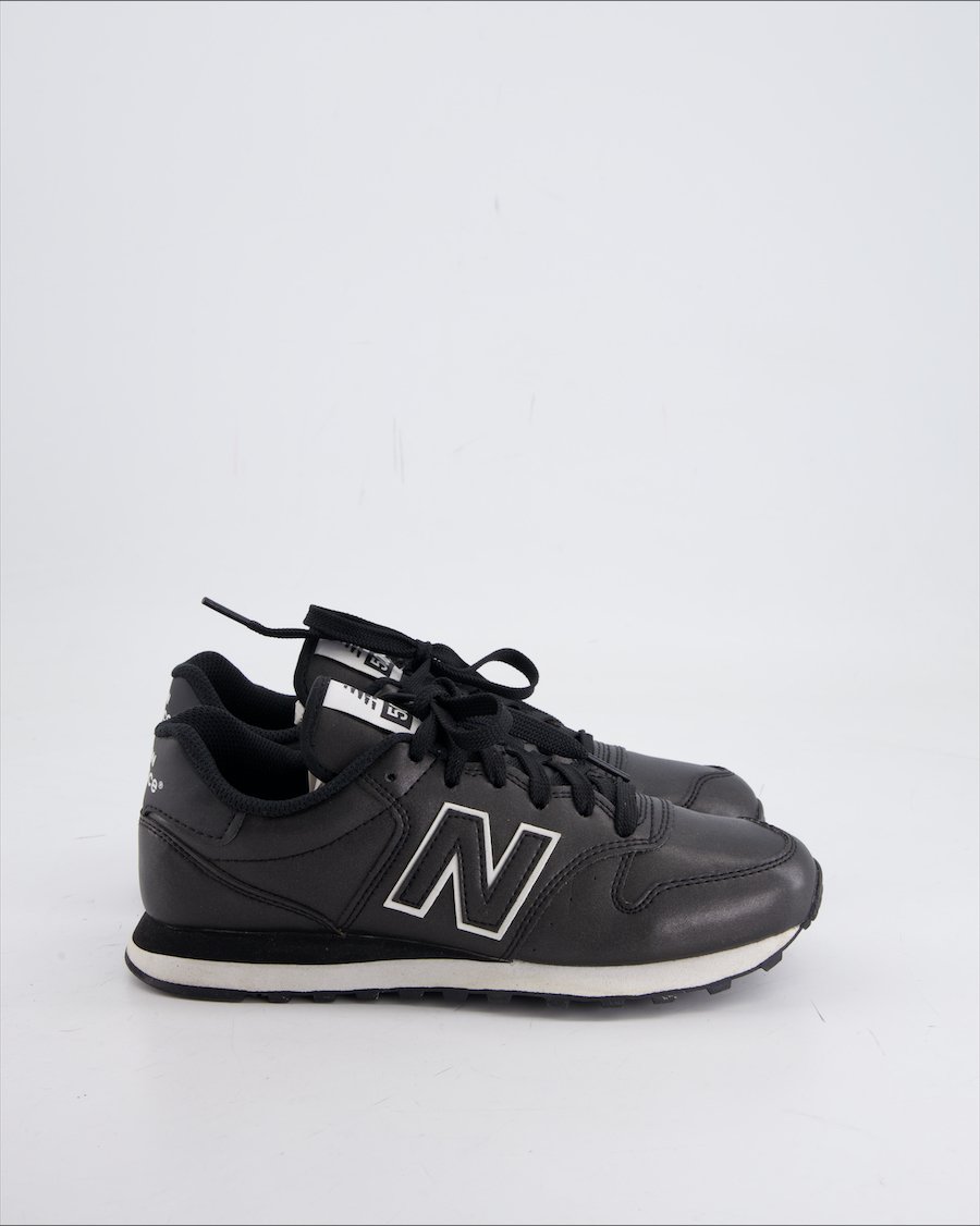 New Balance 500 Trainers Leather Black EU 36.5