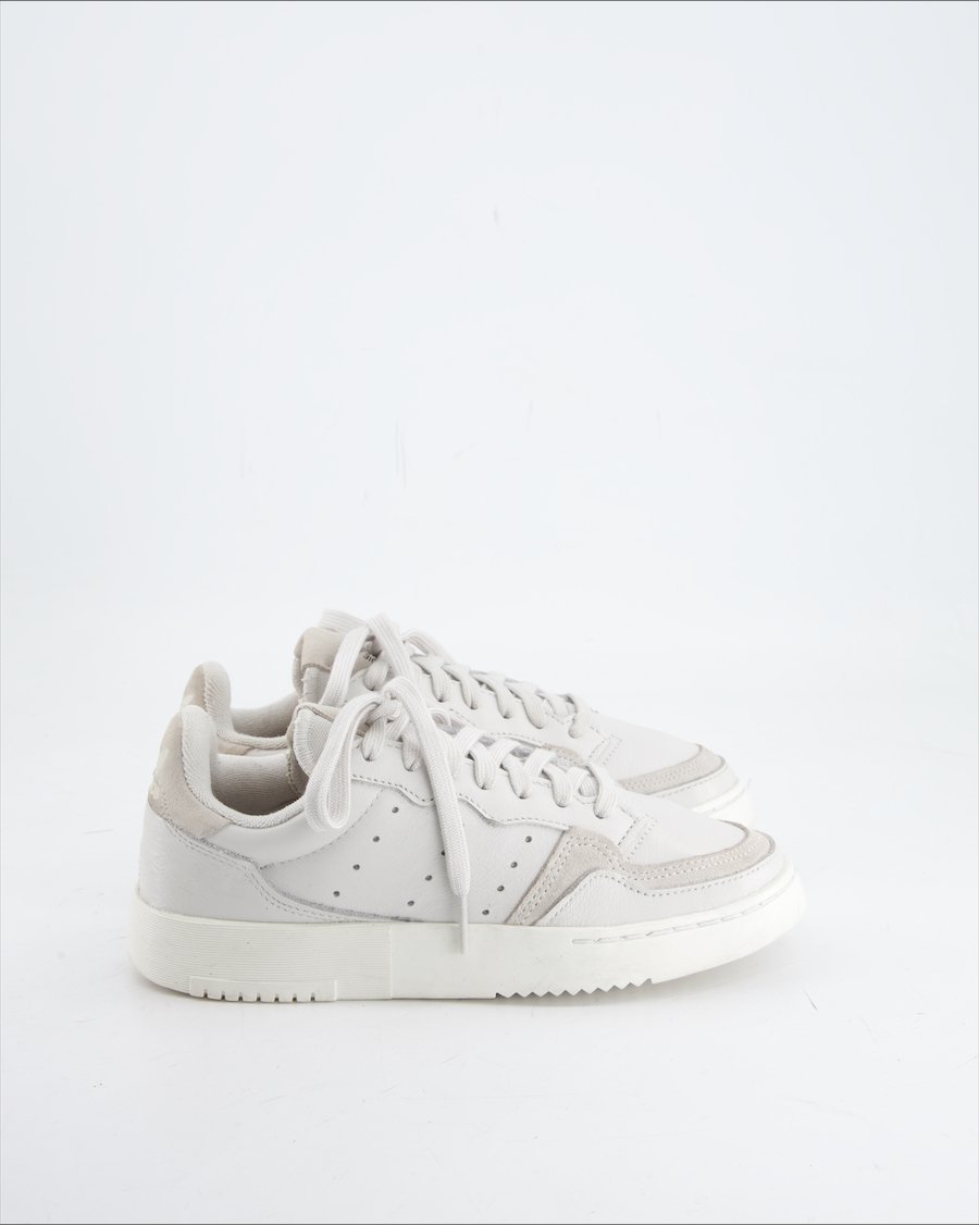 Adidas Trainers Leather Grey Eu 36