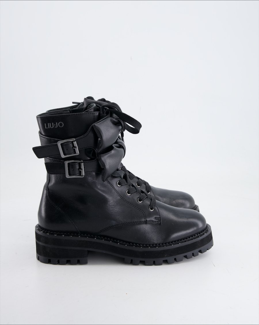 Liu Jo Ankle Boots Leather Black Eu 36