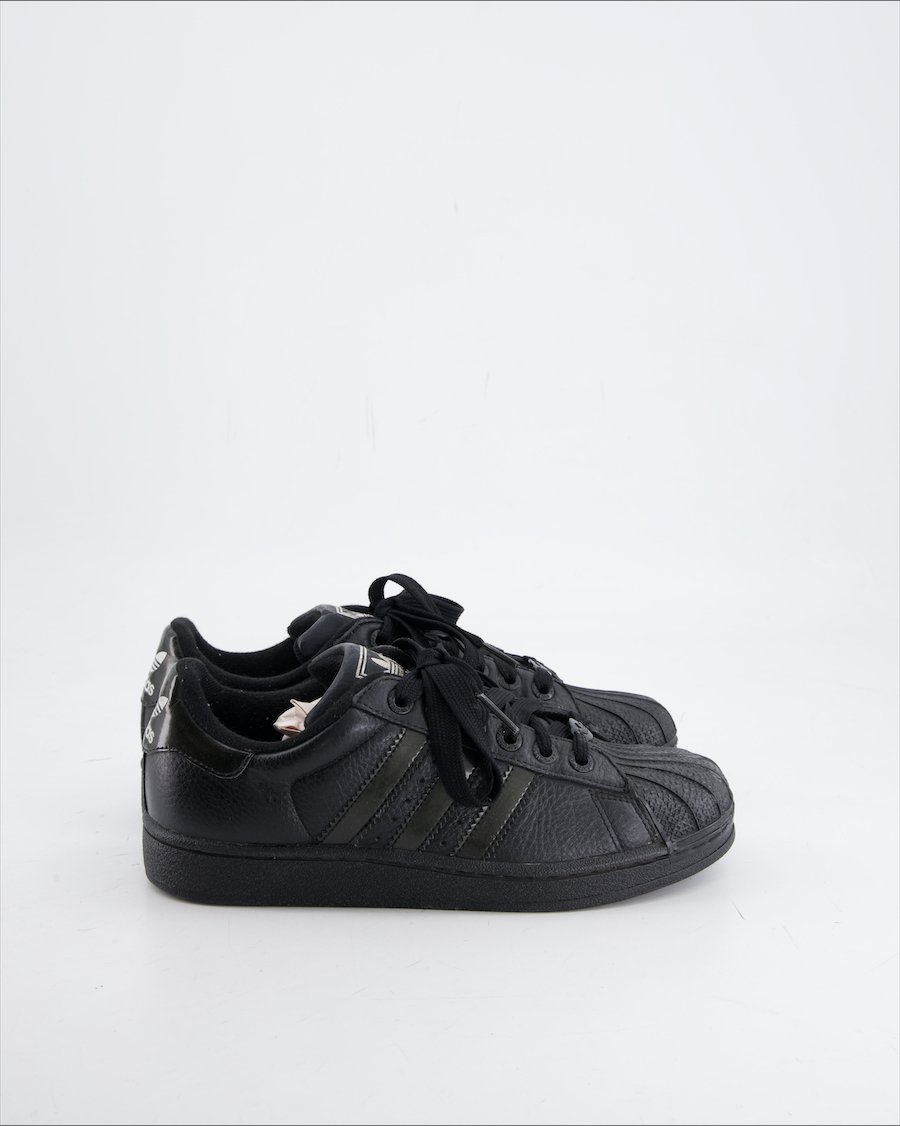 Adidas Trainers Leather Black Eu 36