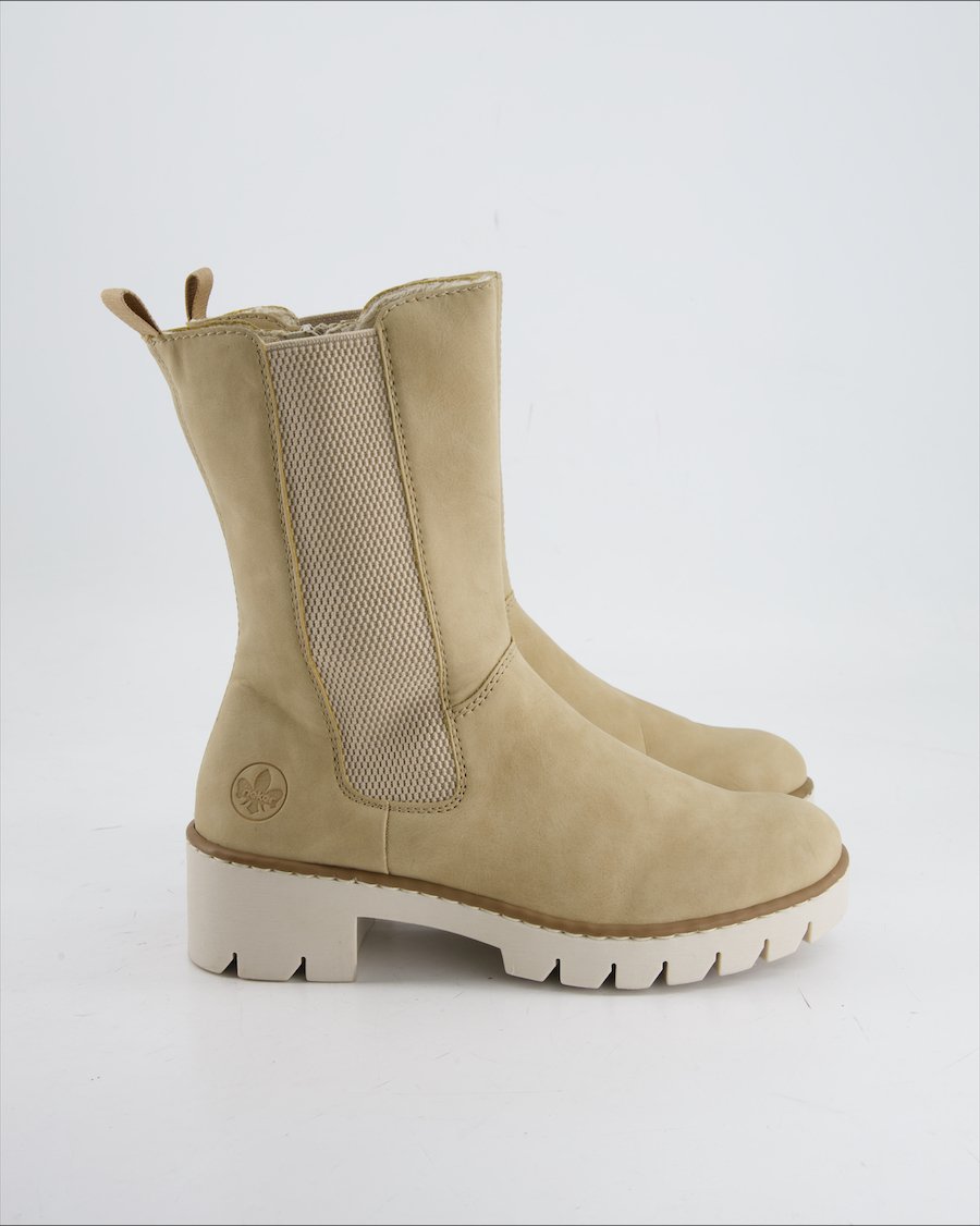 Rieker Ankle Boots Leather Beige Eu 37
