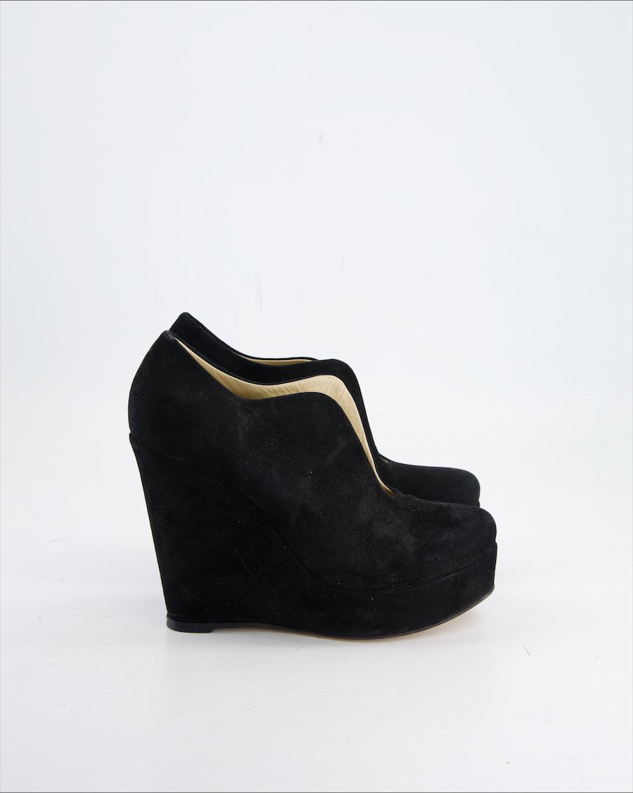 Twinset Ankle Boot Suede Black Eu 36