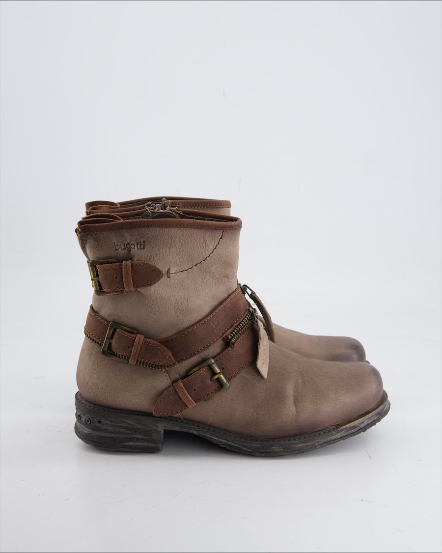 Bugatti Ankle Boots Leather Grey Eu 37