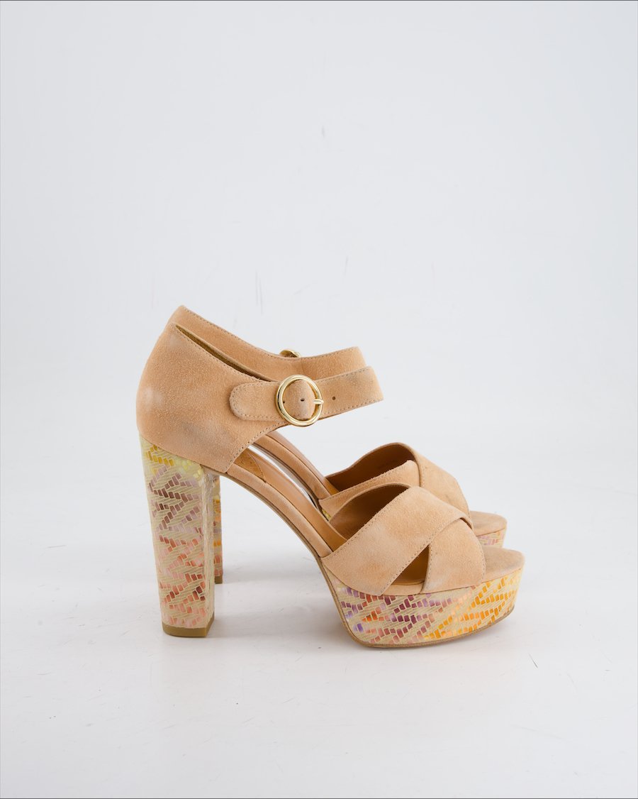 What For Heels Suede Pink Eu 37