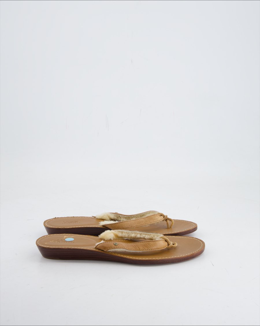 Ugg Sandal Leather Beige EU 37