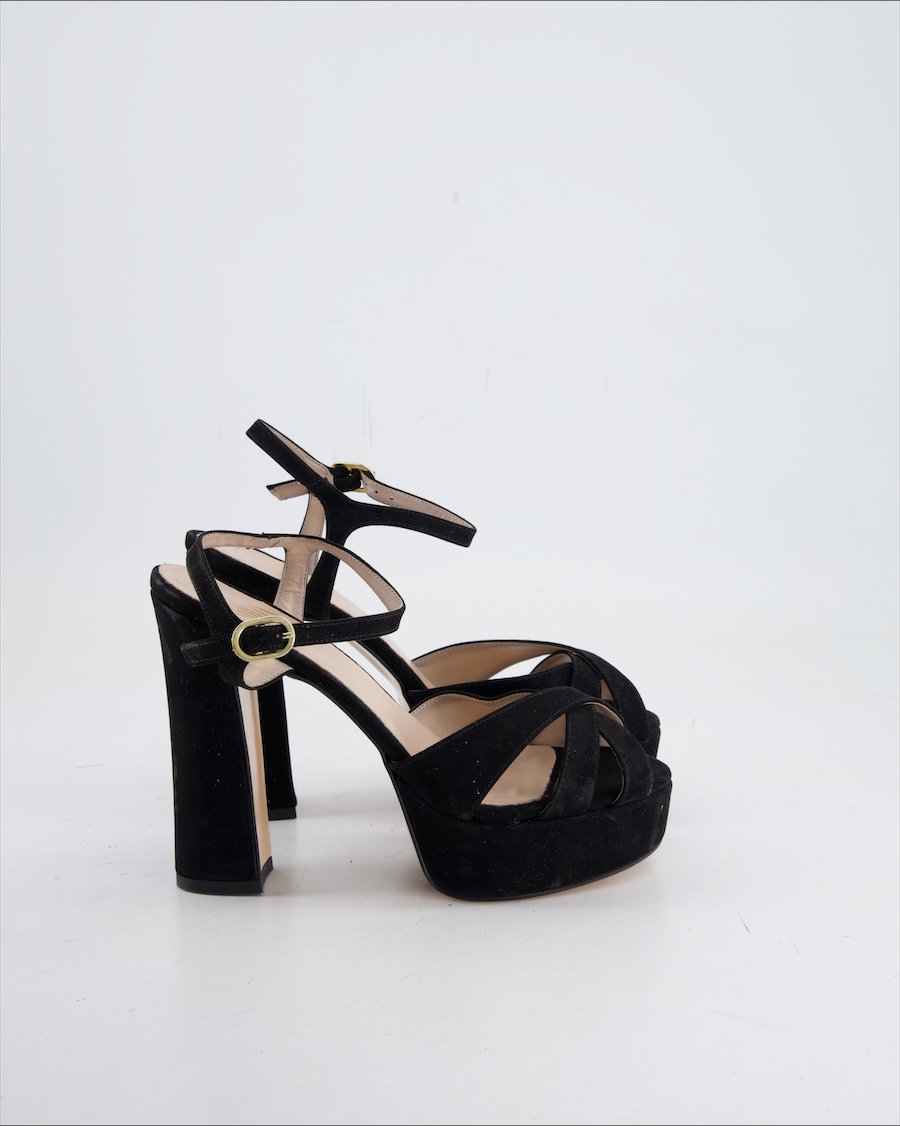 Ovyé Heels Suede Black Eu 37