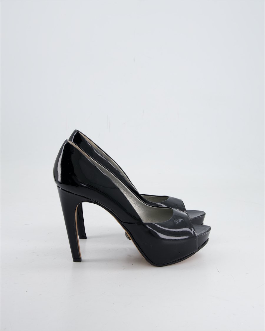 Navyboot Heels Leather Black Eu 37.5