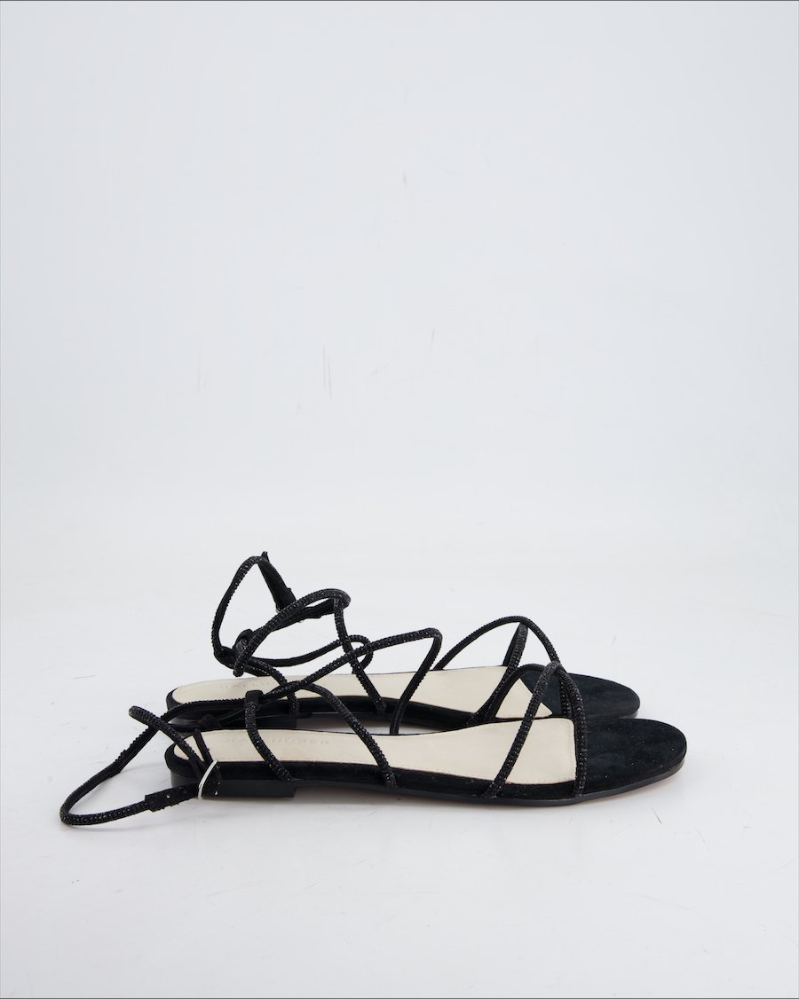 Hallhuber sandals Suede Black Eu 37