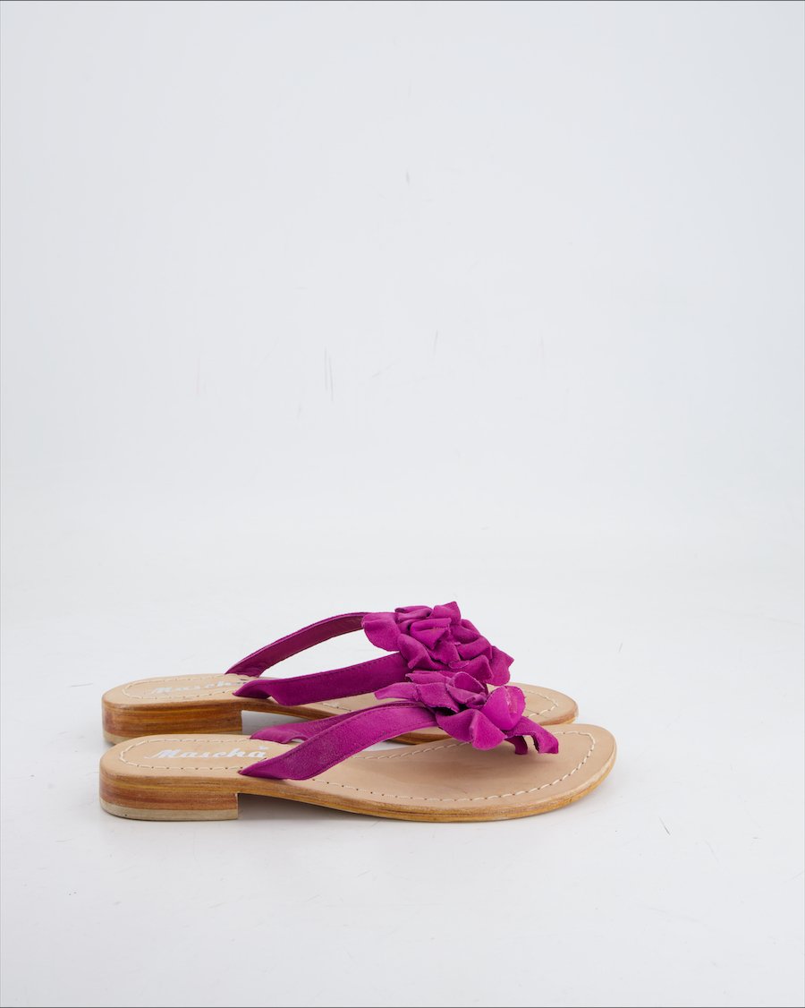 Mascha Sandals Suede Purple Eu 37