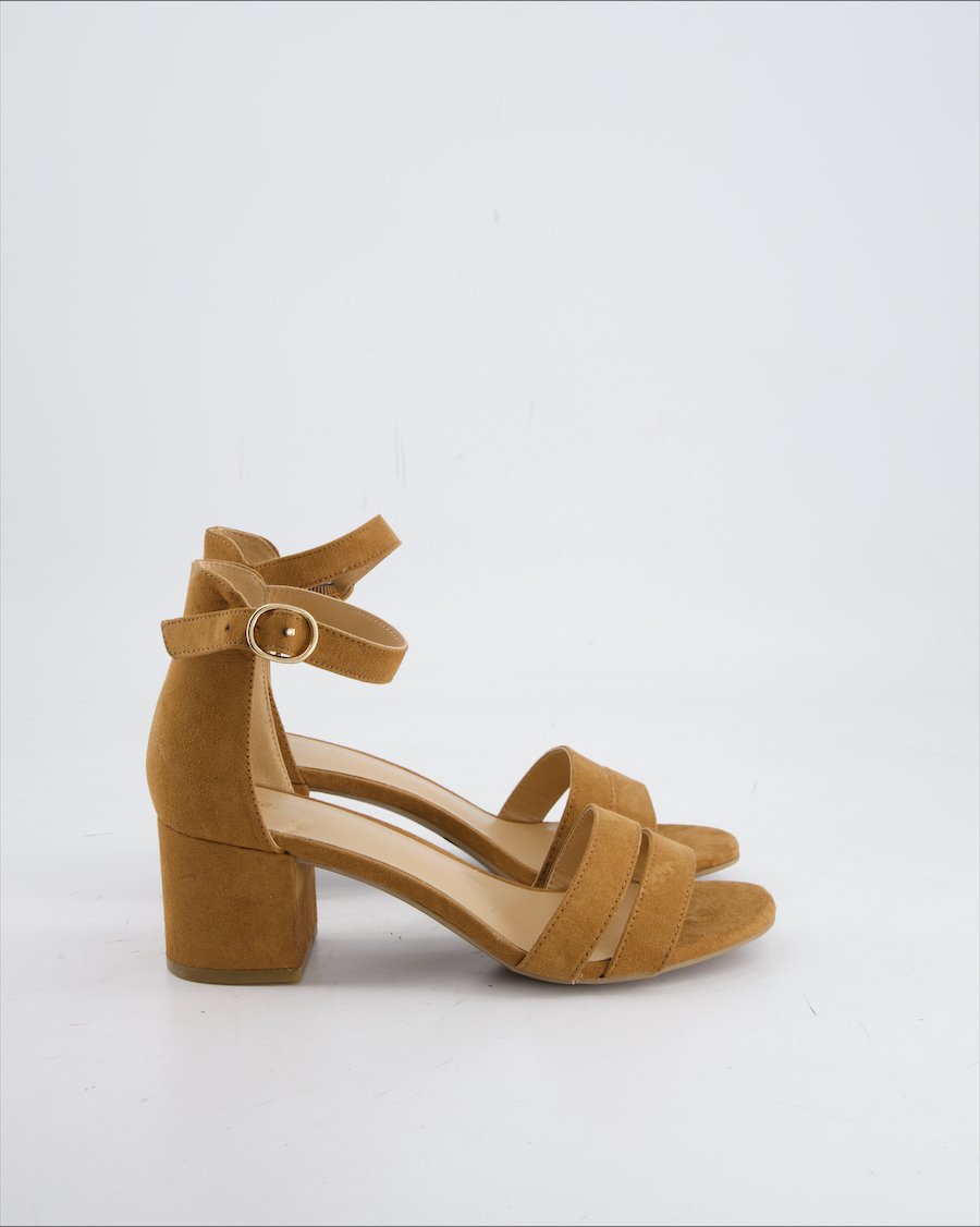 Graceland Heels Suede Camel Eu 37