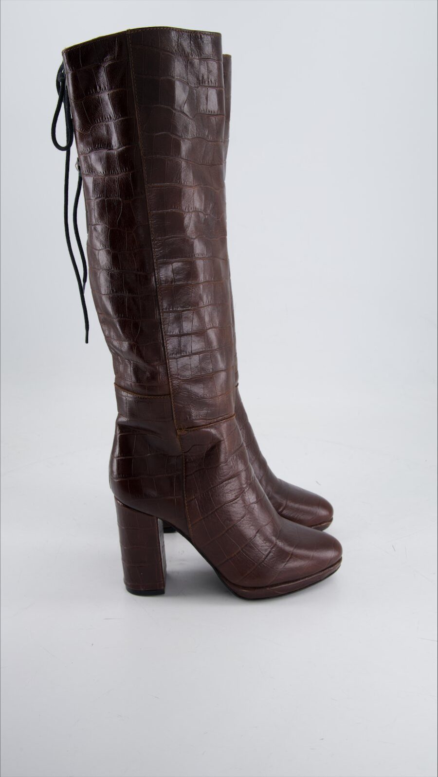 CafèNoir Boots Leather Brown Eu 37