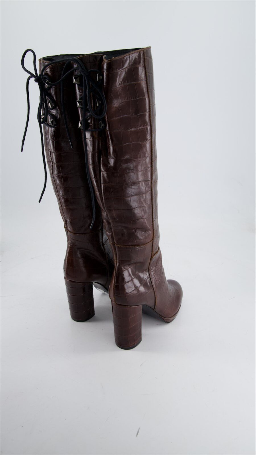 CafèNoir Boots Leather Brown Eu 37 - immagine 3