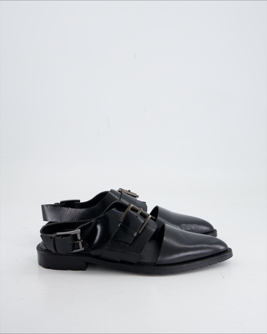 Mr. Wolf Flat Leather Black Eu 37