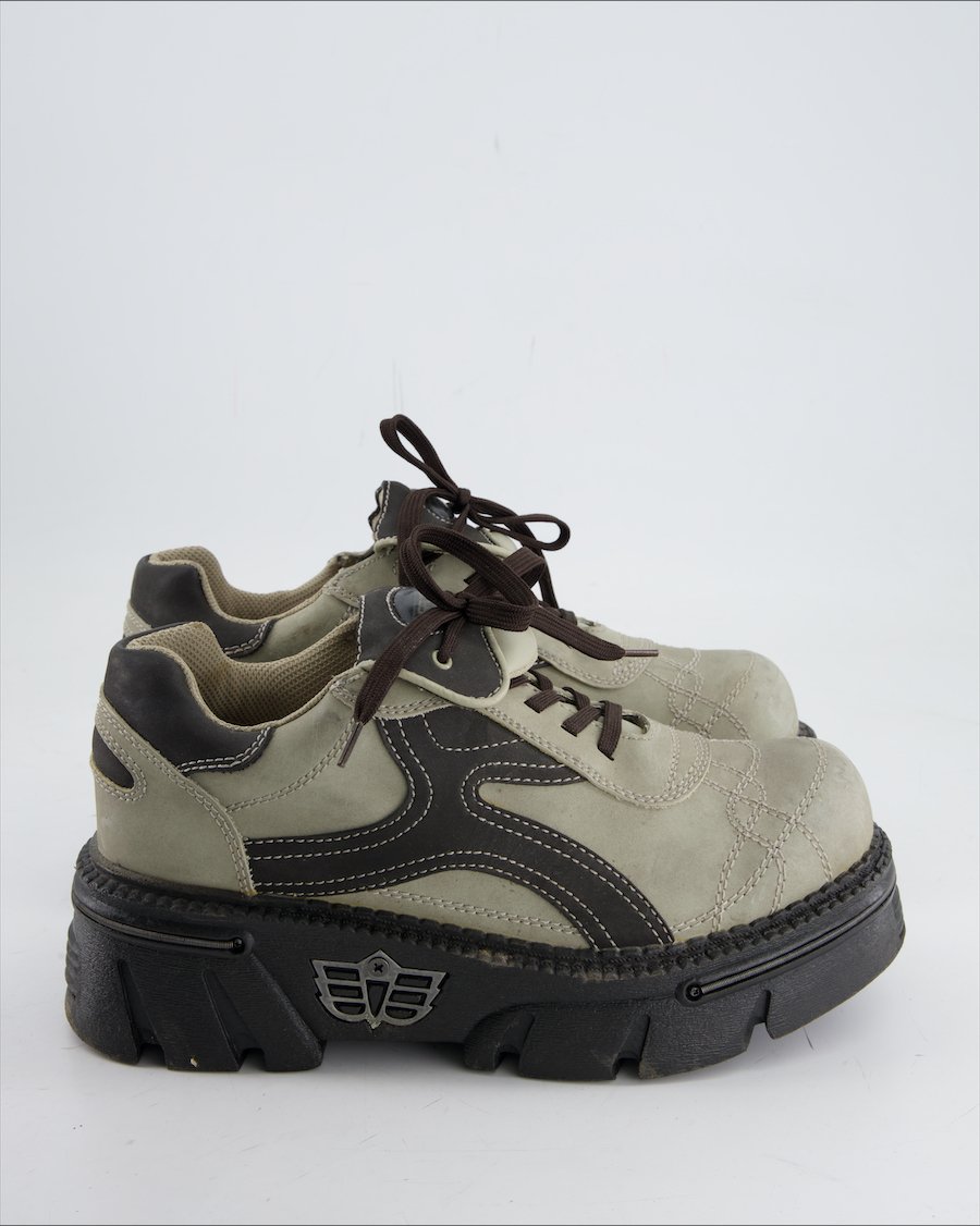 Memphis Trainers Leather Grey Eu 42