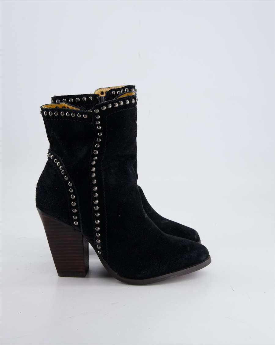 Buffalo Ankle Boot Suede Black Eu 36