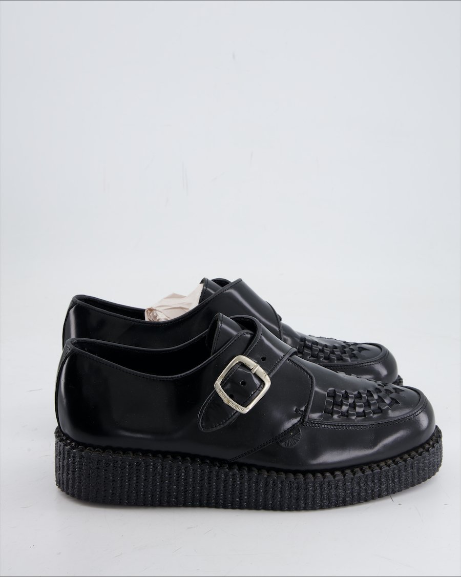 Underground Flats Leather Black Eu 41