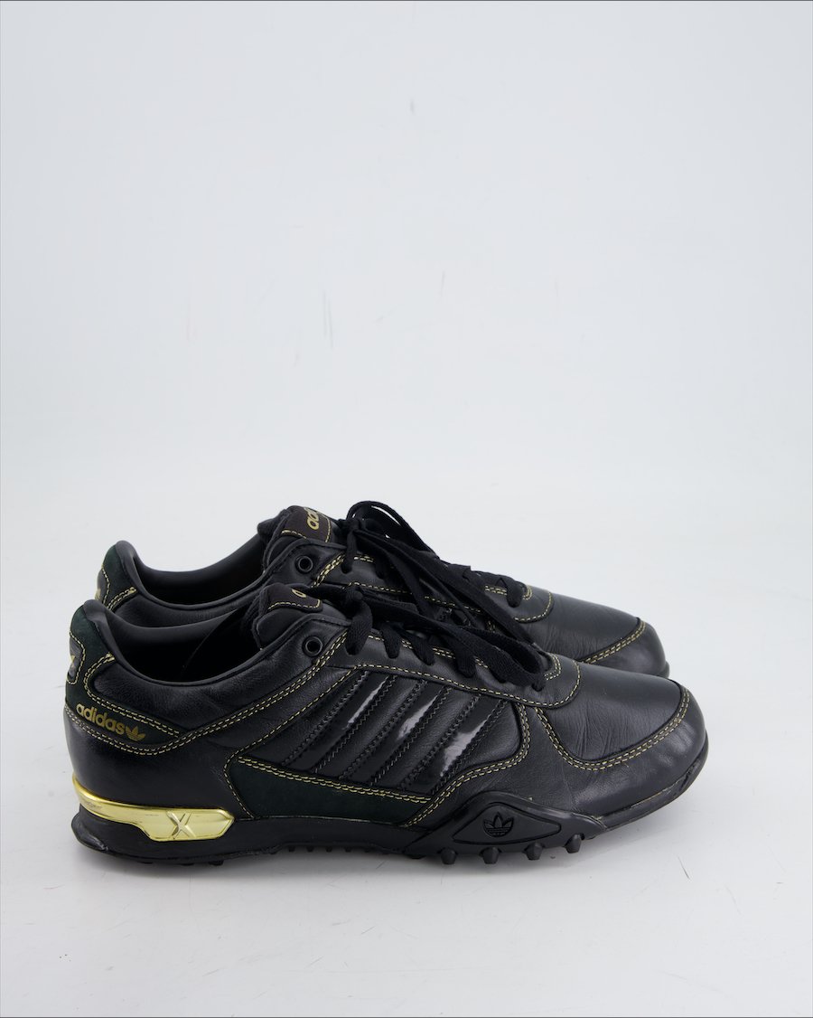 Adidas Trainers Leather Black Eu 41.5