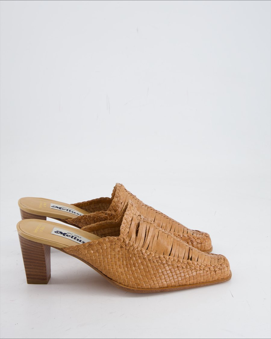 Melluso Heels Leather Brown Eu 40