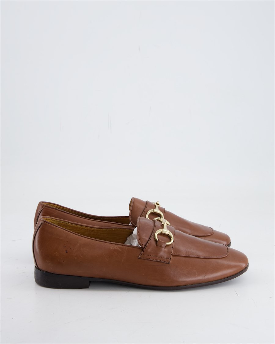 Day Flats Leather Brown Eu 37.5