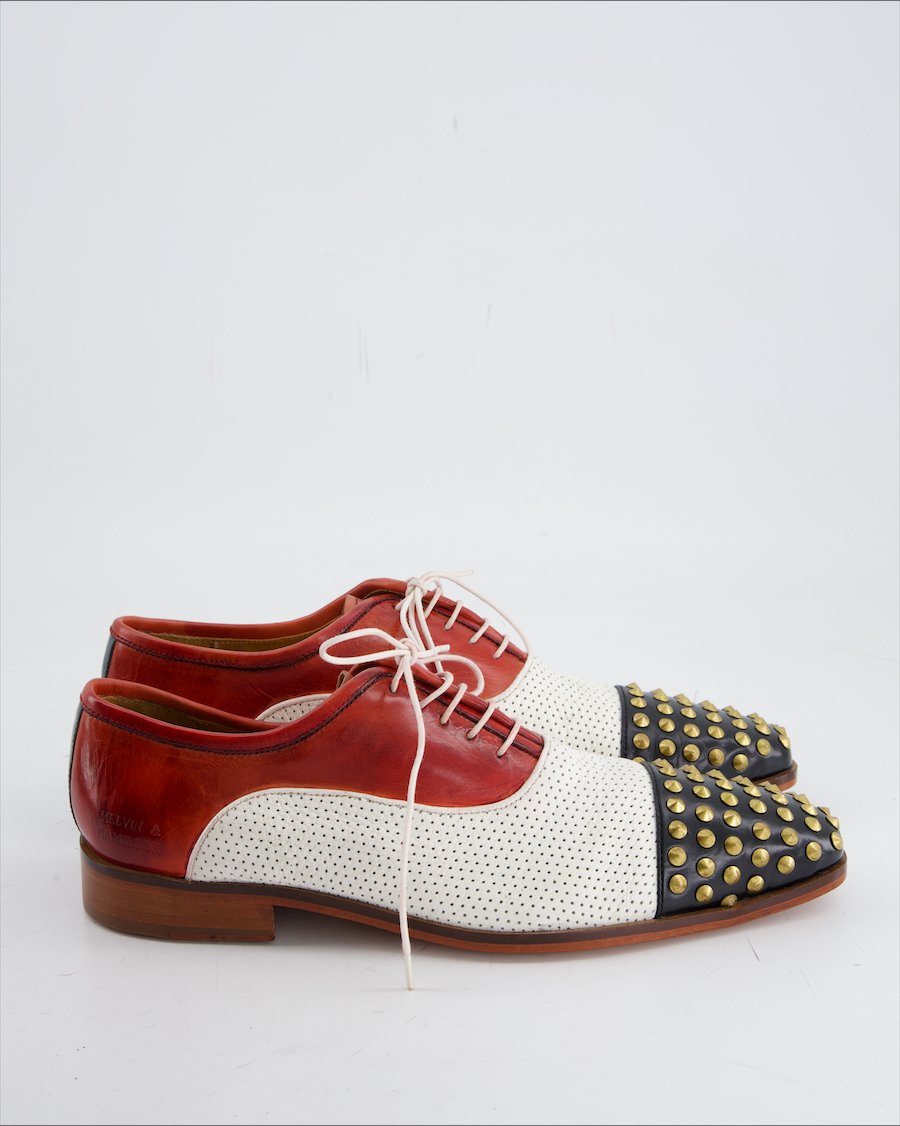 Melvin & Hamilton Flats Leather Multicolour Eu 41