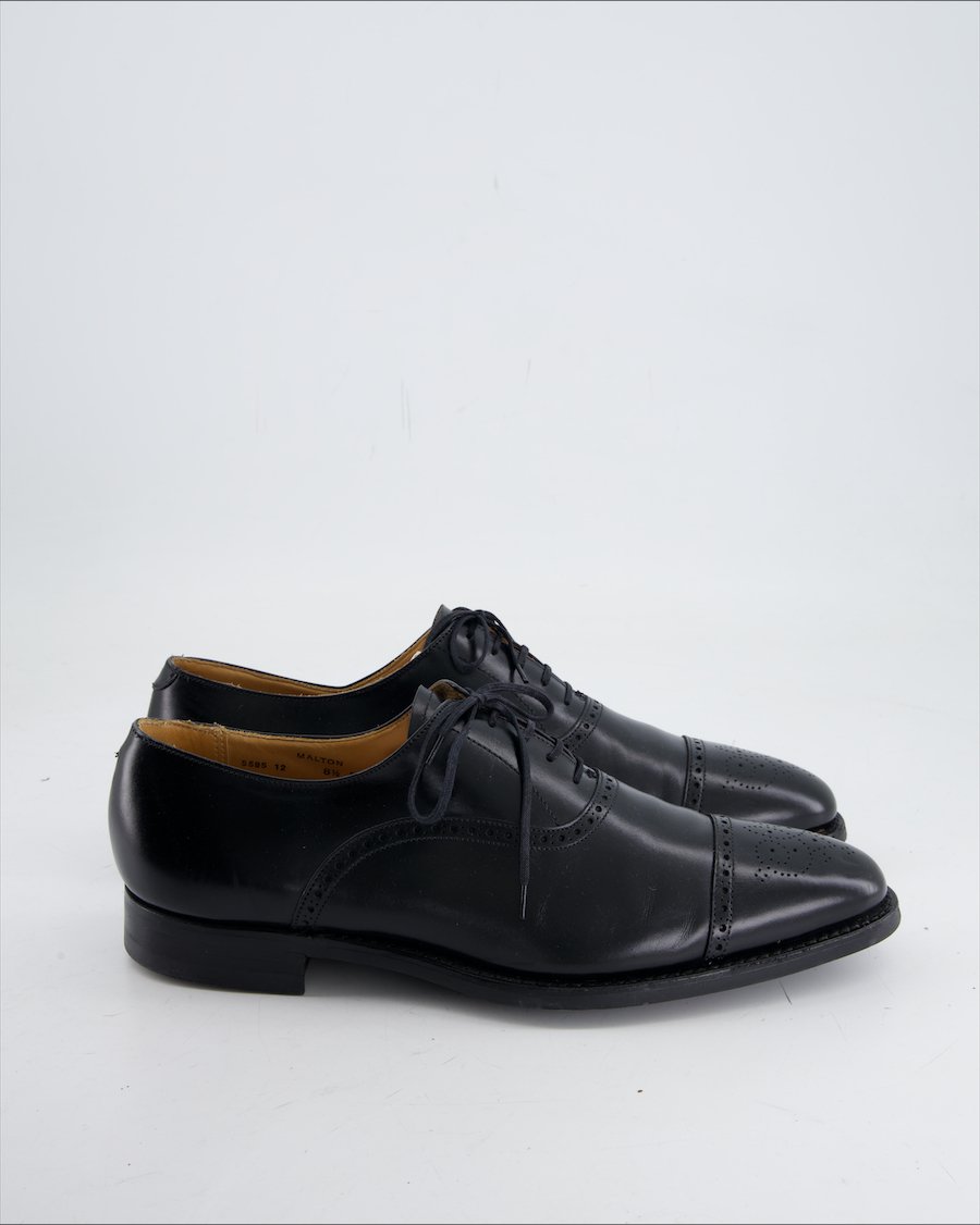 Crockett & Jones Flats Leather Black Eu 42.5