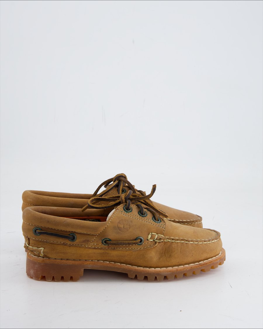 Timberland Flats Suede Camel Eu 37