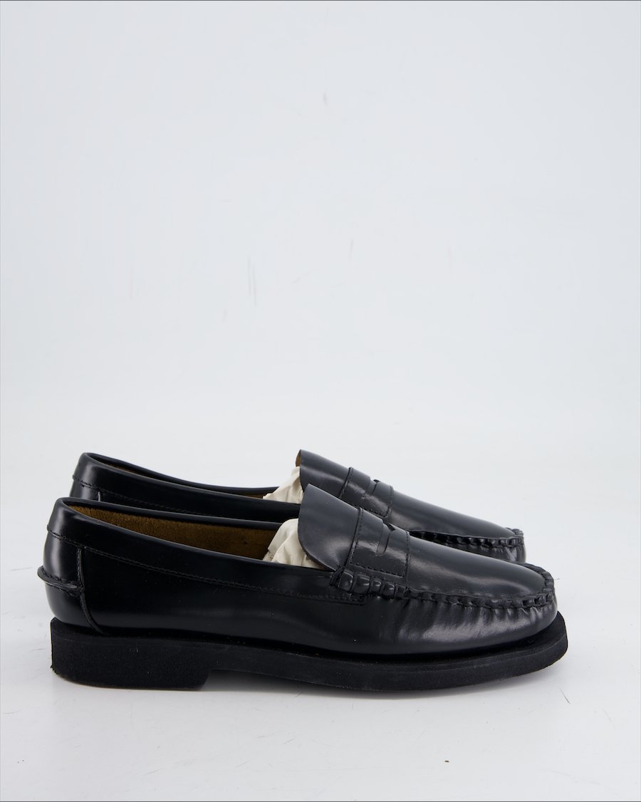 Sebago Flats Leather Black Eu 36.5