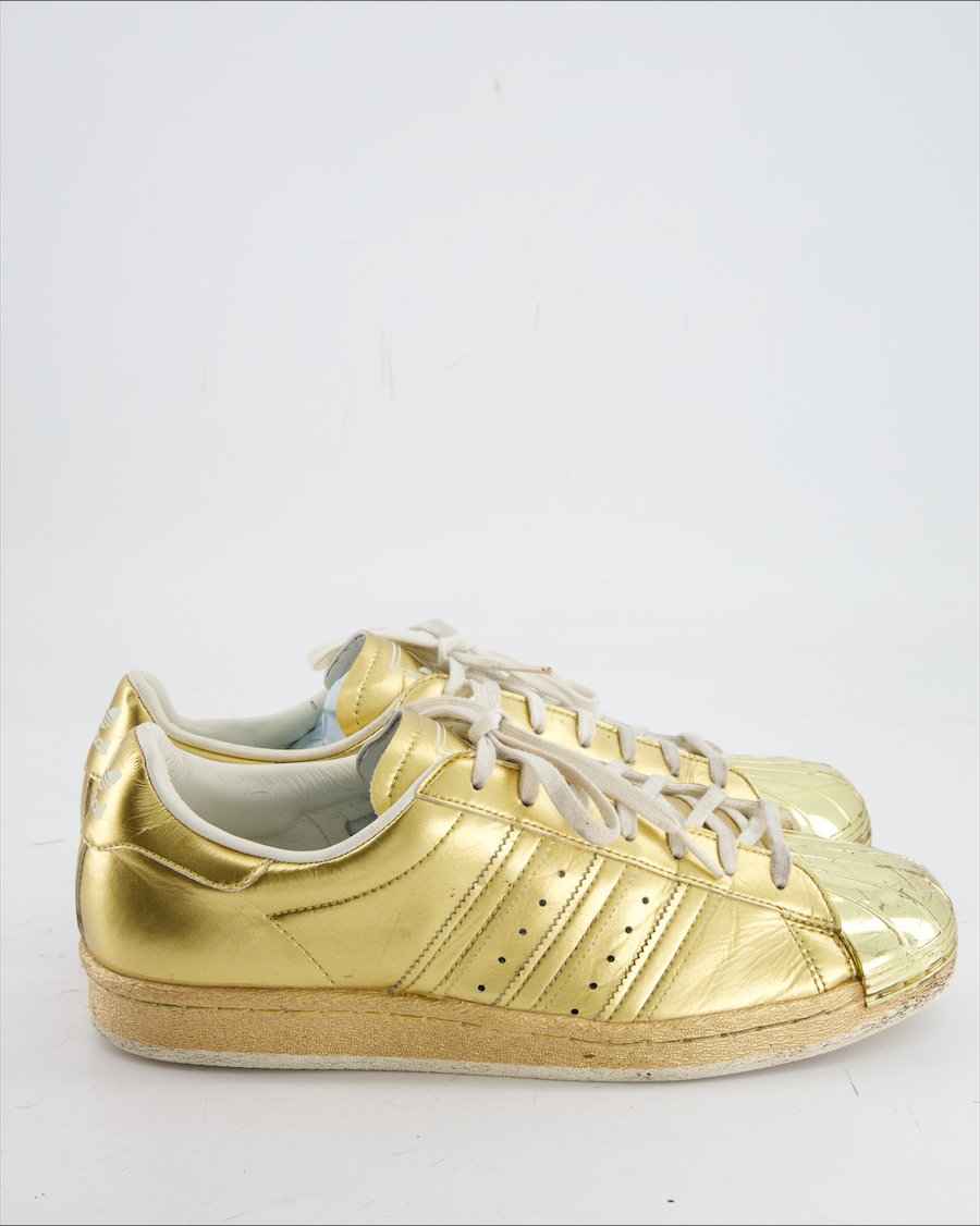 Adidas Trainers Leather Gold Eu 42.5