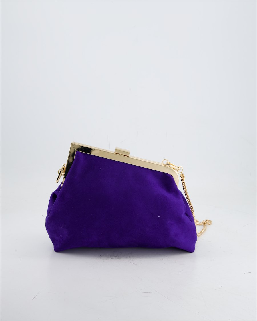 Primadonna Crossbody Bag Suede Blue