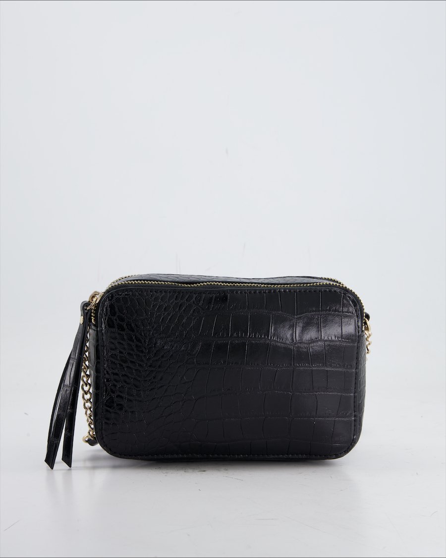 H&M Crossbody Bag Polyurethane Black