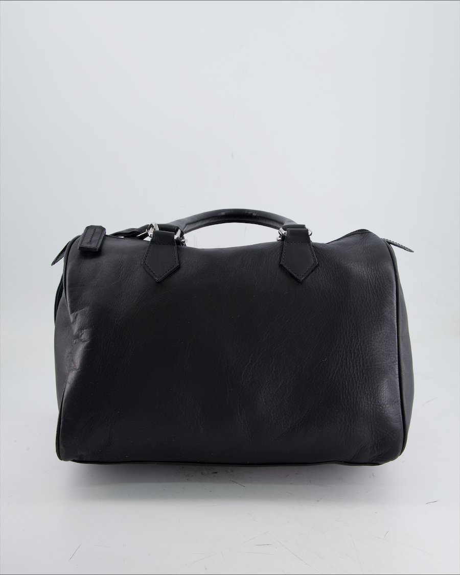 Navyboot Handbag Leather Black