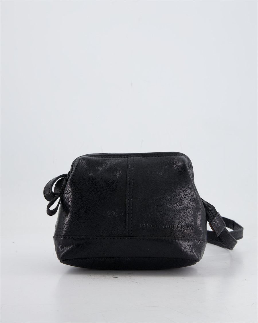 Spikes&Sparrow Crossbody Bag Leather Black