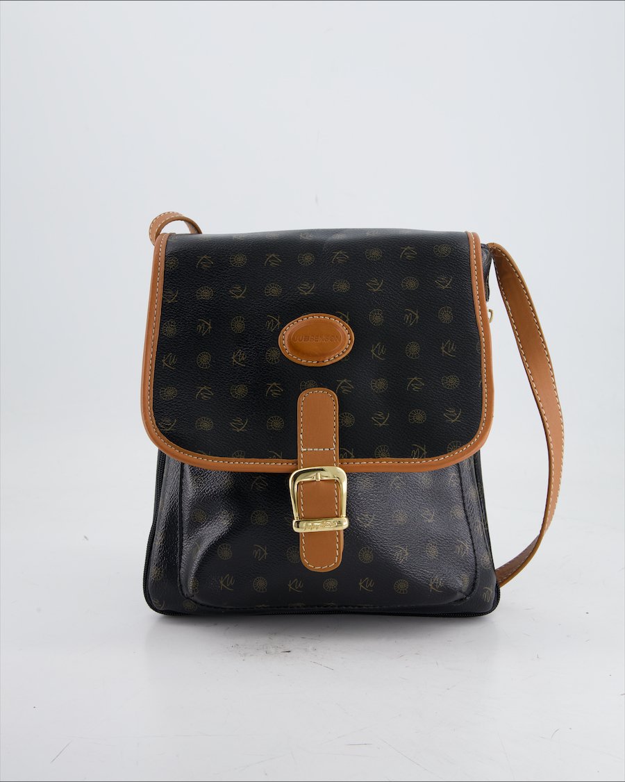 JJ Benson Crossbody Bag Leather Brown