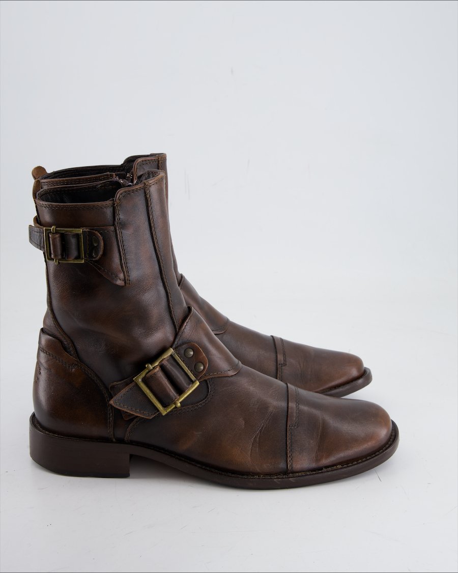 Belmondo Ankle Boot Leather Brown Eu 40