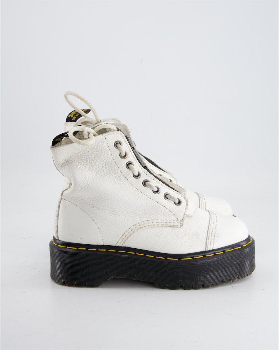 Dr Martens Ankle Boots Leather White Eu 38