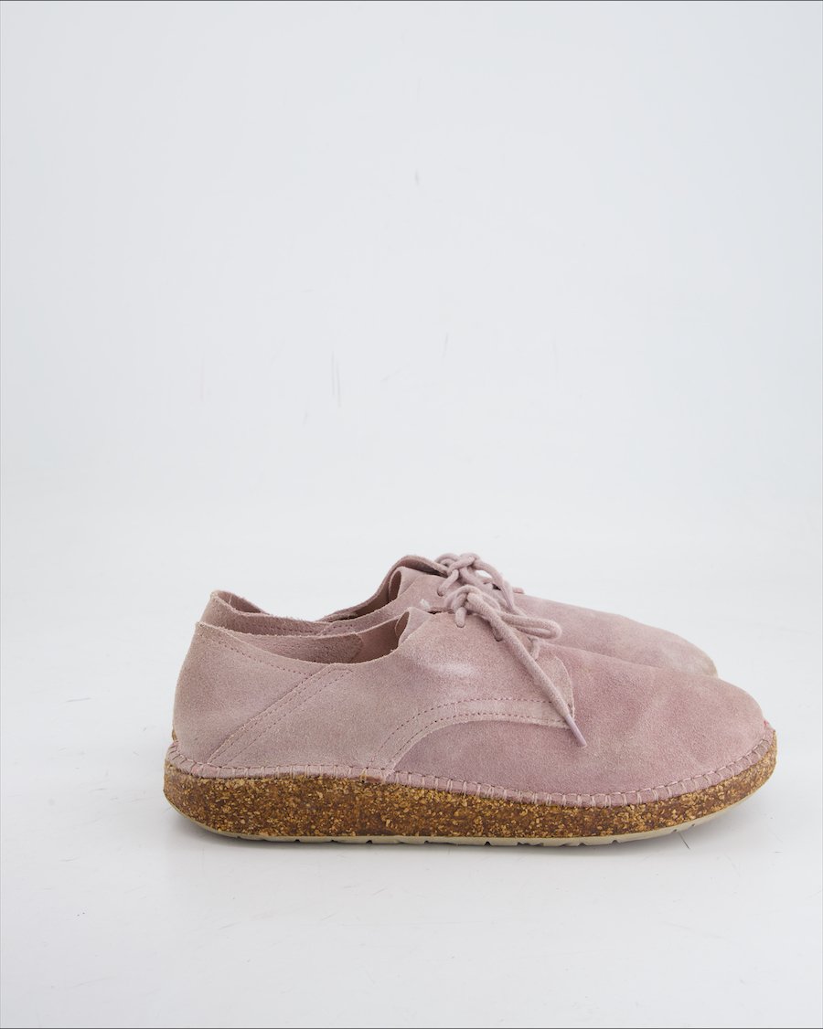 Birkenstock Flats Suede Pink Eu 39