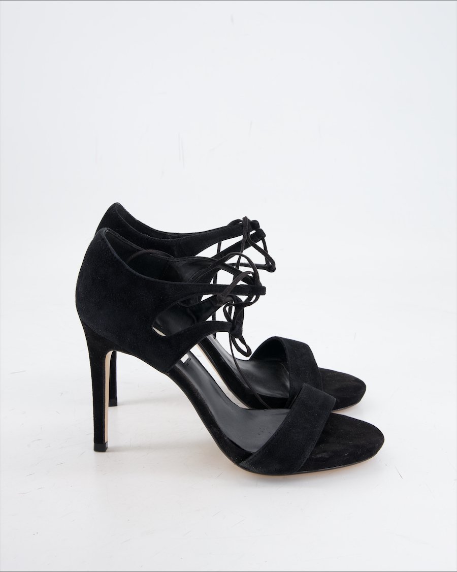 Dune London Heels Suede Black Eu 38