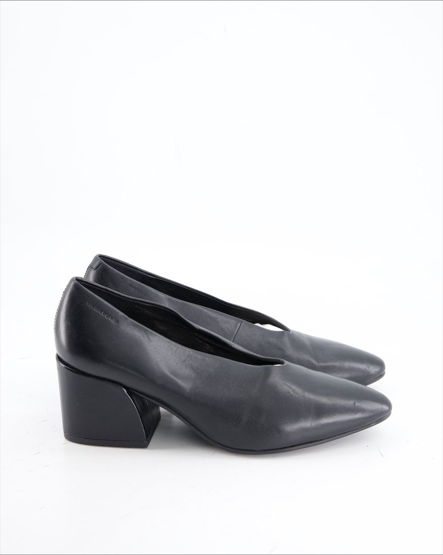 Vagabond Heels Leather Black Eu 38