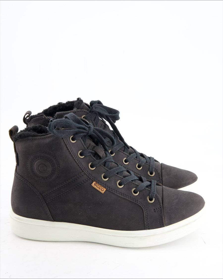 Ecco Trainers Leather Black Eu 38