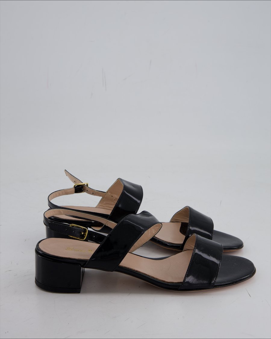 La mia Ballerina  Sandals Leather Black Eu 38