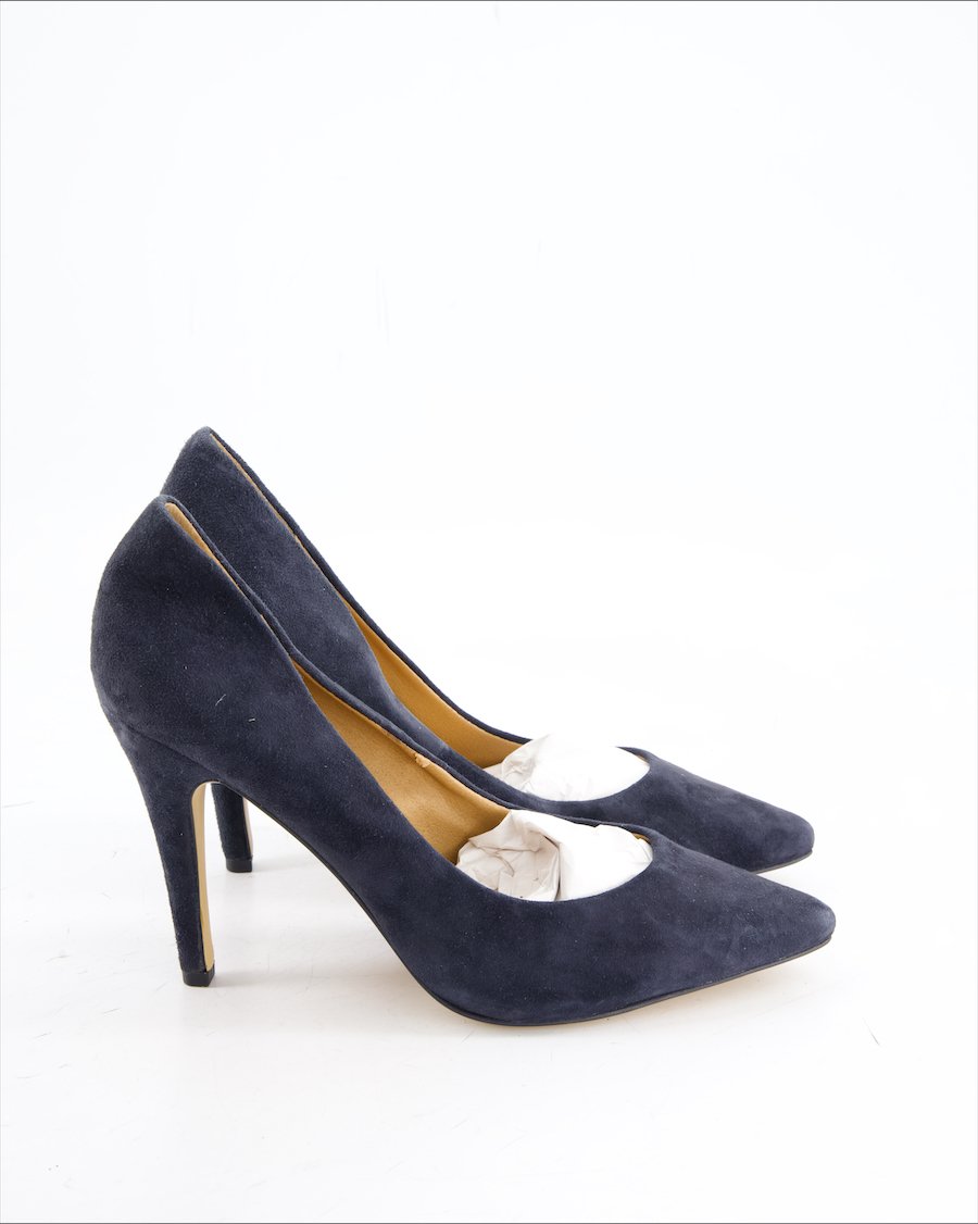 Esprit Heels Suede Blue Eu 38