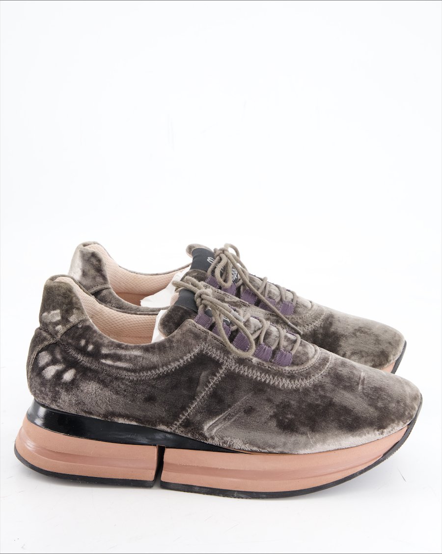 Pretty Ballerinas Trainers Velvet Khaki Eu 38