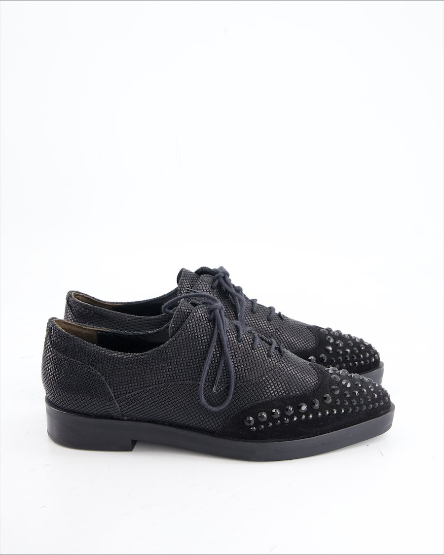 Kennel & Schmenger Flats Leather Black Eu 38