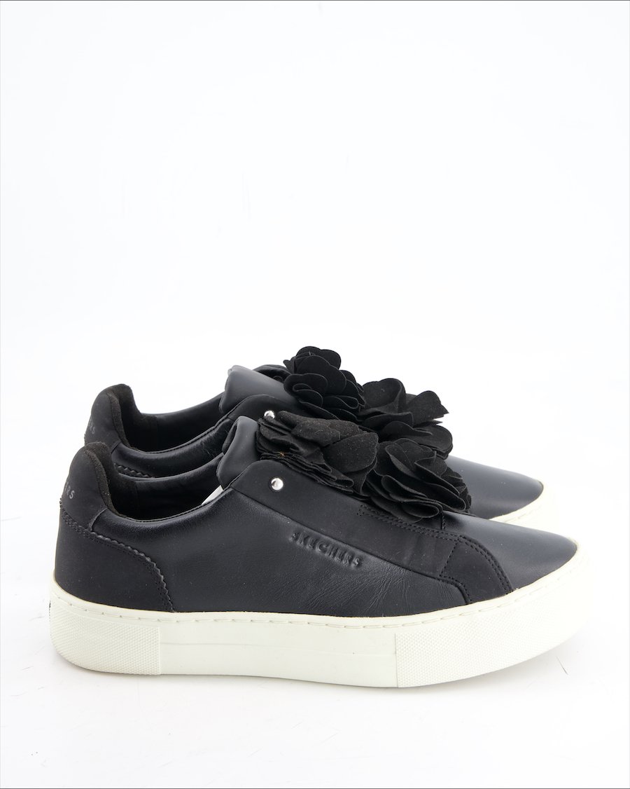 Skechers Trainers Leather Black Eu 38