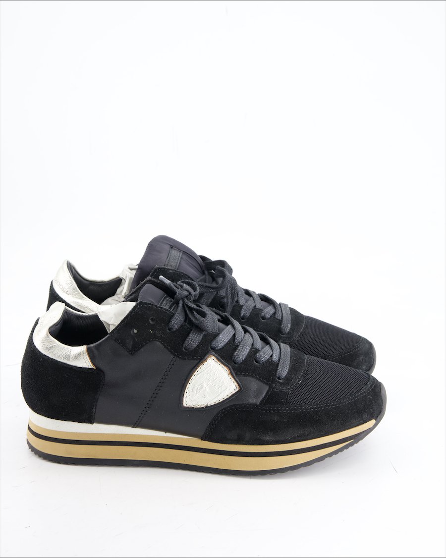 Philippe Model Trainers Leather Black Eu 38