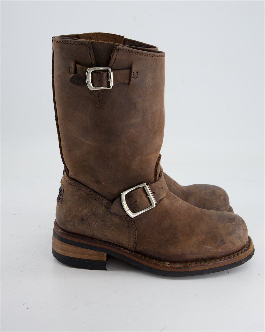 U.S. IDENTITY  Boots Leather Brown Eu 37