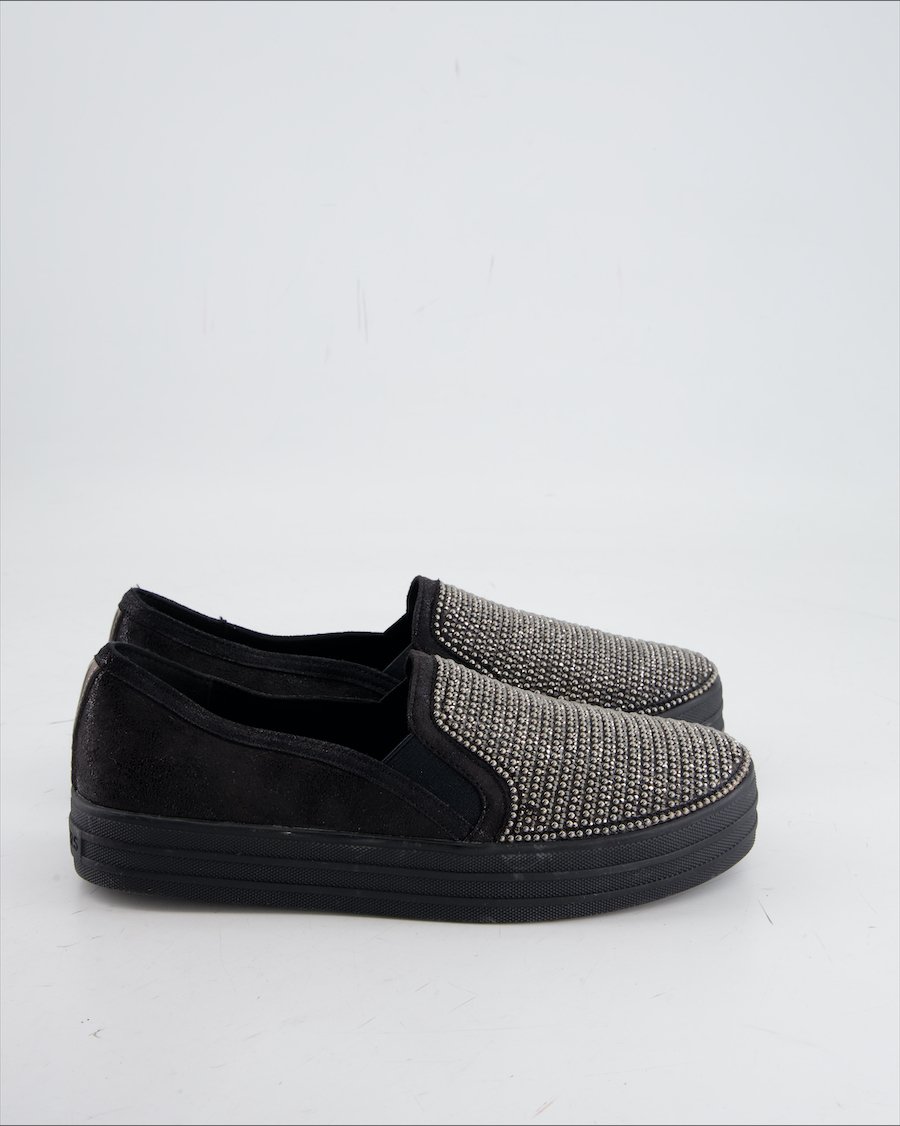 Skechers Flats Leather Black Eu 38