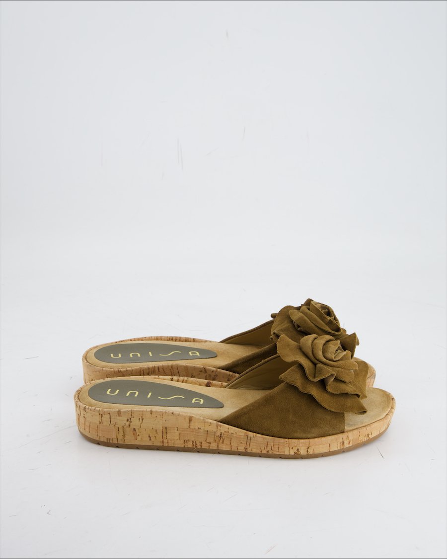 Unisa Sandals Suede Khaki Eu 38