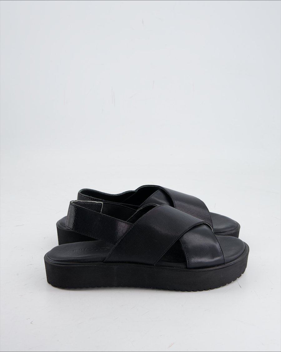 Inuovo Sandals Leather Black Eu 38